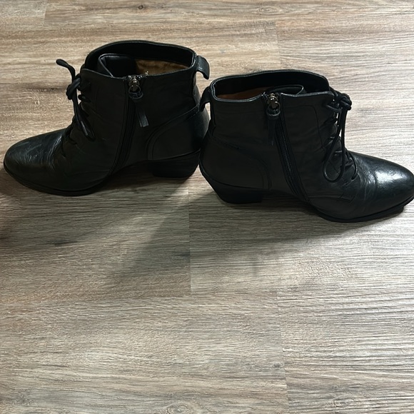 Leather booties! - Picture 3 of 3
